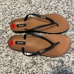 DKNY flip flops